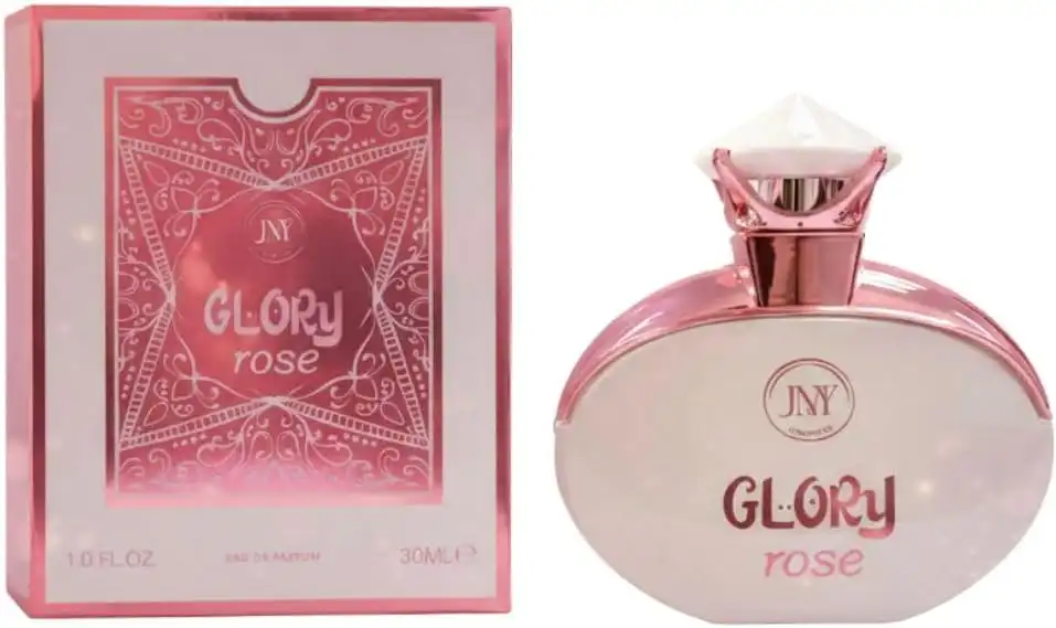 Frasco e caixa do Lattafa Fakhar Rose Eau de Parfum feminino 100 ml